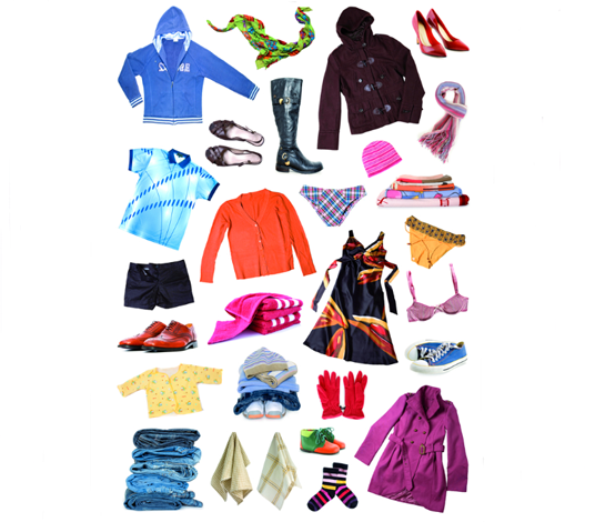 LA COLLECTE DE VIEUX VÊTEMENTS