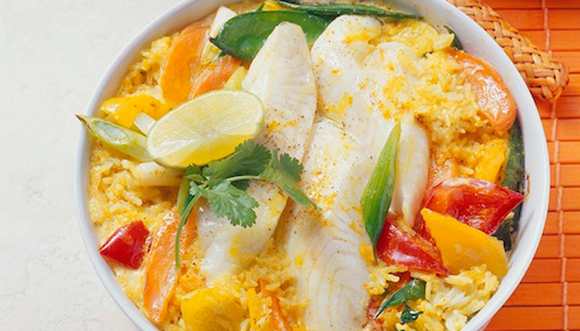 FILETS DE JULIENNE AU CURRY