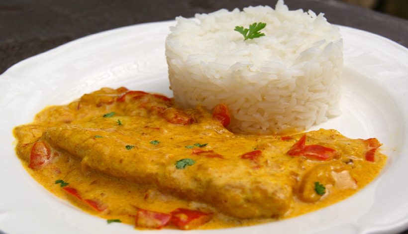 FILETS DE JULIENNE AU CURRY