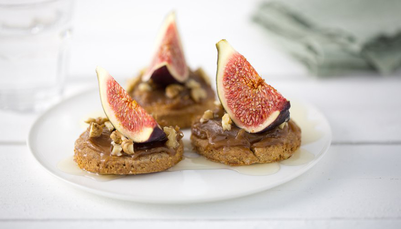 Sablés aux noix et aux figues