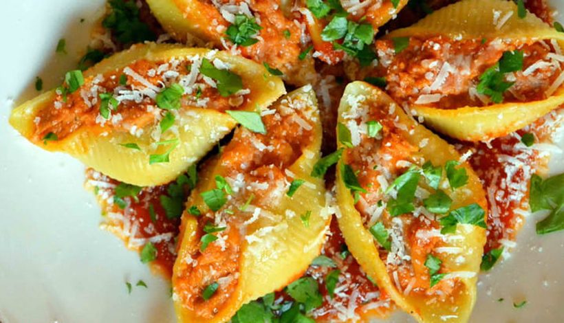 Conchiglioni farcis