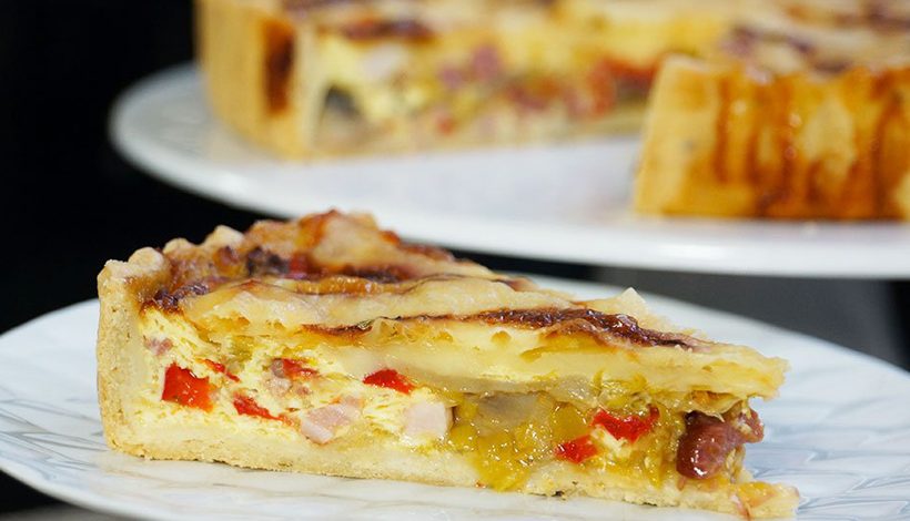 Tarte végétarienne aux légumes