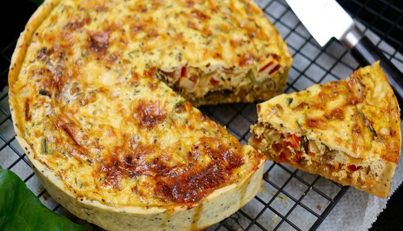 Tarte végétarienne aux légumes