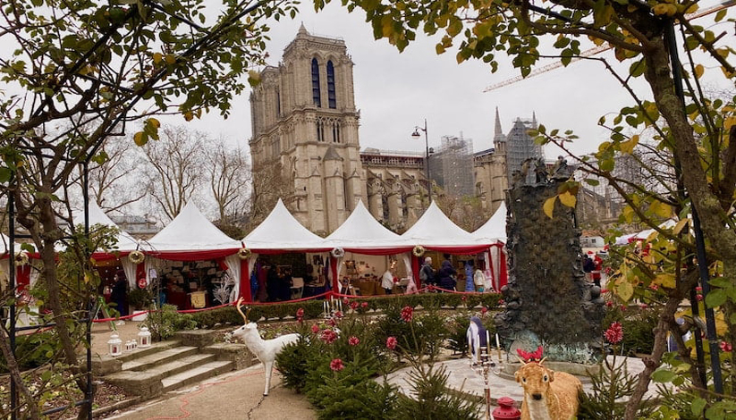 MARCHé DE NOËL PARIS NOTRE DAME