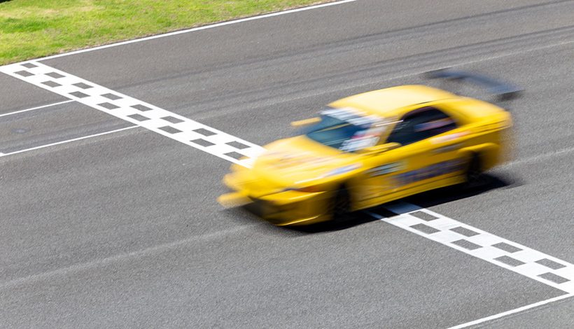 Expérience sur piste